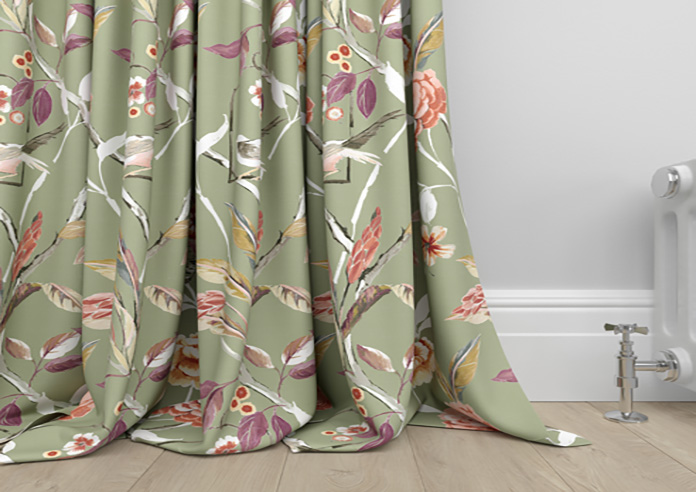 Abigail, Sage - Made to Measure Curtains - Image 6